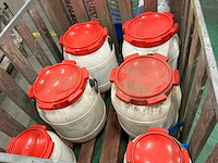 Curtec opslagton met deksel (6x) - afbeelding 2 van  6