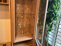 Curve eiken vitrinekast - afbeelding 6 van  8