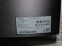 Curved beeldscherm 27 inch samsung s27c366eau. krasje in scherm - afbeelding 3 van  3