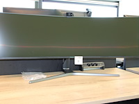 Curved monitor samsung c49g95tssr met webcam. doorsnede 124 cm.