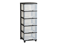 Curver ladesysteem 5x20l met wielen - afbeelding 1 van  1