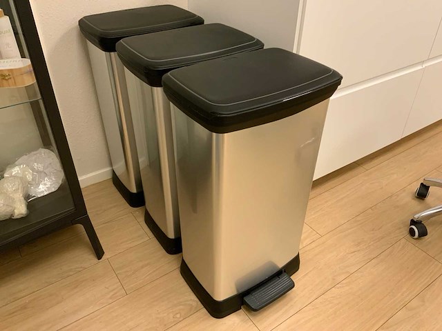 Curver prullenbak (4x) - afbeelding 2 van  3