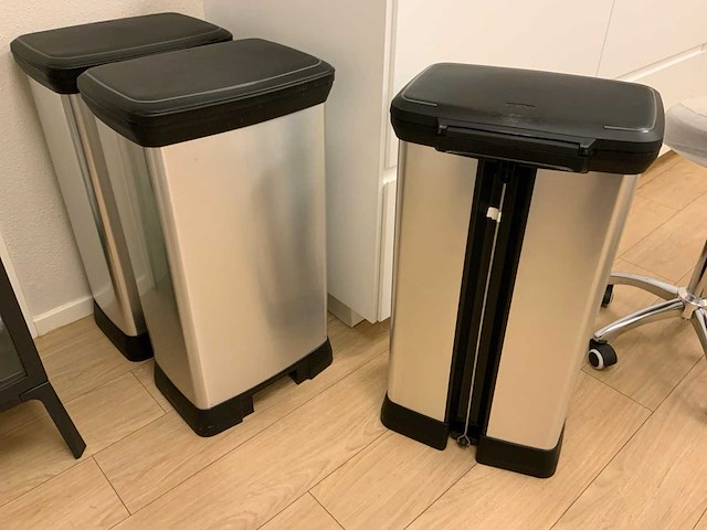 Curver prullenbak (4x) - afbeelding 3 van  3