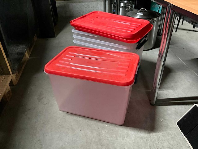 Curver voorraadboxen (4x) - afbeelding 1 van  6