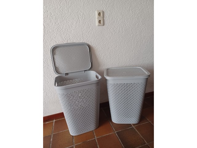 Curver wasmand terrazzo-55l aantal 2 stuks. - afbeelding 1 van  7