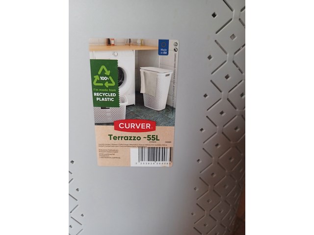 Curver wasmand terrazzo-55l aantal 2 stuks. - afbeelding 6 van  7