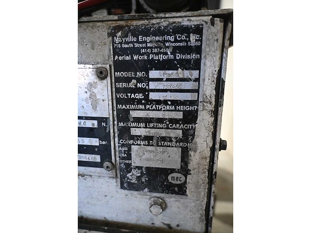 Custers 2558 htf - 9 meter hoogwerker - afbeelding 13 van  20