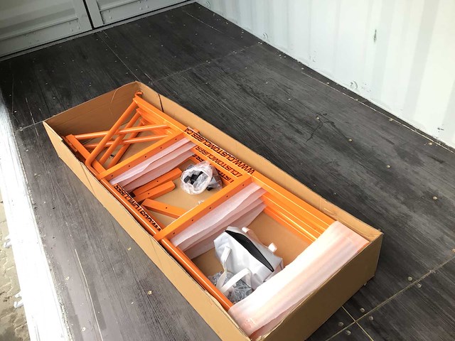 Custom cubes - heavy duty shelving - legbordstellingen voor opslag container (6x) - afbeelding 4 van  12