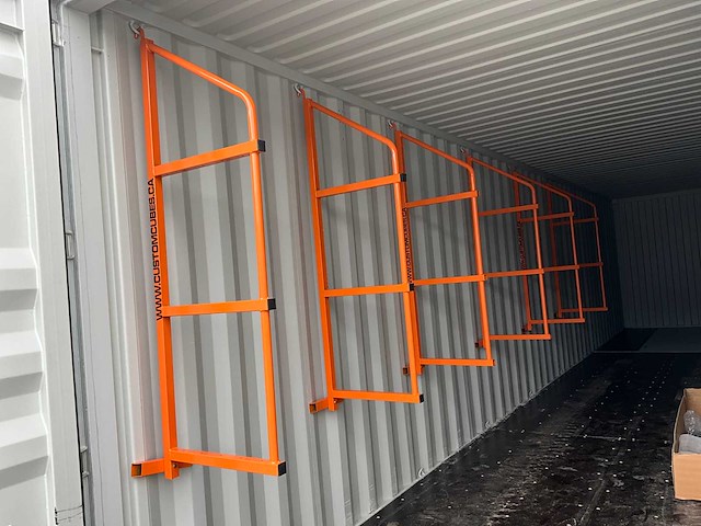 Custom cubes - heavy duty shelving - legbordstellingen voor opslag container (6x) - afbeelding 5 van  8