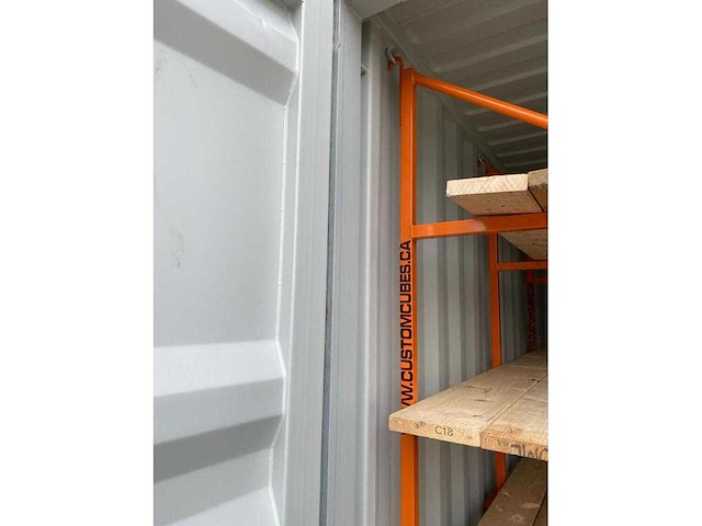 Custom cubes - heavy duty shelving - legbordstellingen voor opslag container (6x) - afbeelding 2 van  12