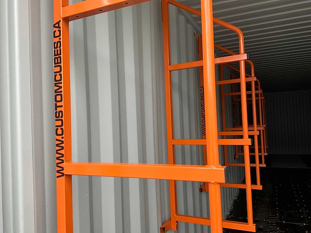 Custom cubes - heavy duty shelving - legbordstellingen voor opslag container (6x) - afbeelding 11 van  12