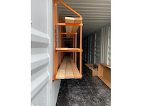 Custom cubes - heavy duty shelving - legbordstellingen voor opslag container (6x) - afbeelding 7 van  9