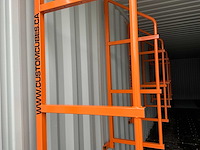Custom cubes - heavy duty shelving - legbordstellingen voor opslag container (6x) - afbeelding 12 van  14