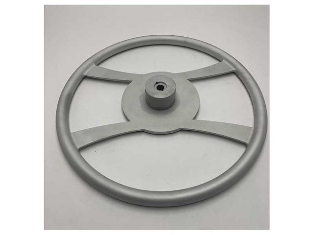 Custom line 550 mm ffcl120 anodized steering wheel with logo - afbeelding 1 van  6