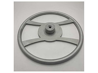 Custom line 550 mm ffcl120 anodized steering wheel with logo - afbeelding 1 van  6