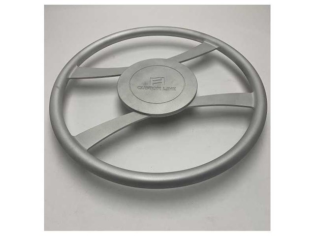 Custom line 550 mm ffcl120 anodized steering wheel with logo - afbeelding 3 van  6