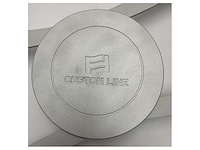 Custom line 550 mm ffcl120 anodized steering wheel with logo - afbeelding 4 van  6