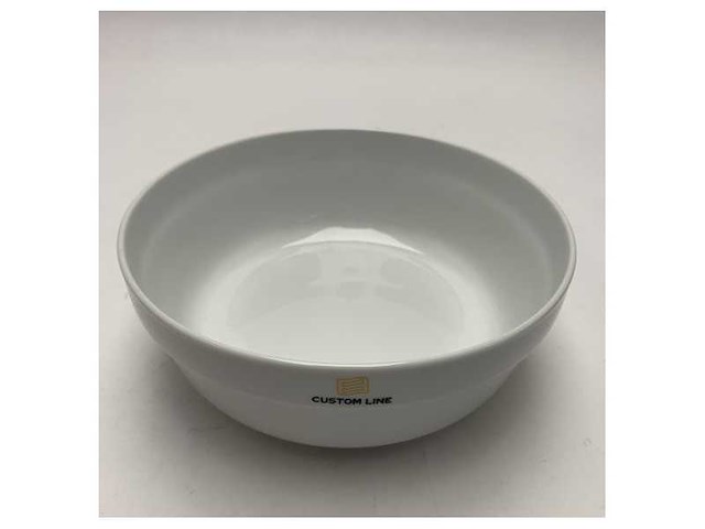 Custom line hoogwaardige duurzame keramische salade kom voor maritiem gebruik - capri geel, 21 cm - afbeelding 4 van  4