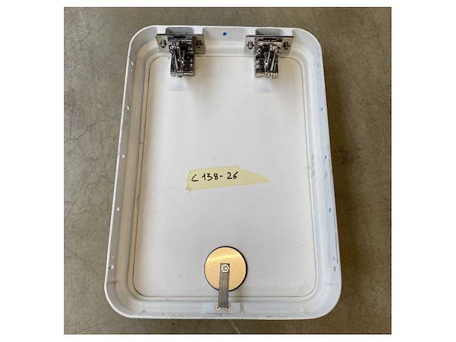 Custom line marine vertical gunwale flat hatch white - 425480 - afbeelding 6 van  8