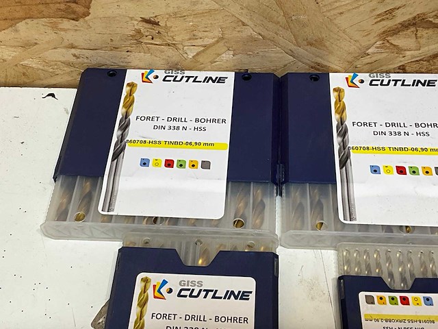 Cutline diverse hss boren (72x) - afbeelding 3 van  5