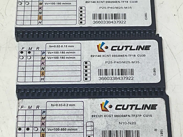 Cutline freesmessen diverse (30x) - afbeelding 7 van  8