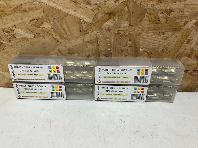 Cutline hss boor 11.2mm (20x) - afbeelding 1 van  3