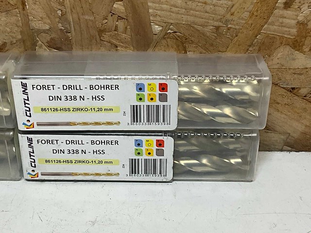 Cutline hss boor 11.2mm (20x) - afbeelding 2 van  3