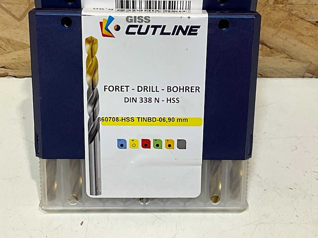 Cutline hss boor 6,9mm (60x) - afbeelding 2 van  3