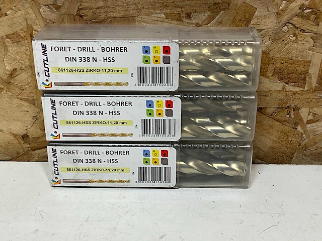 Cutline hss boren 11,20mm (15x) - afbeelding 1 van  2