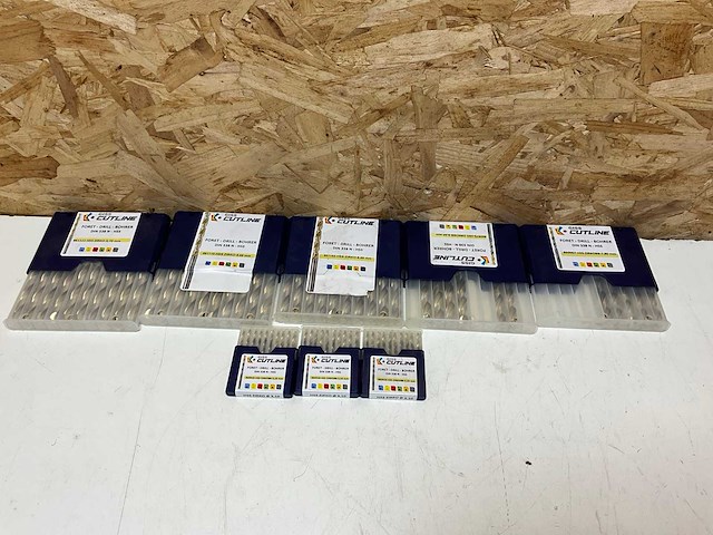 Cutline hss din 338 boren diverse maten (70x) - afbeelding 1 van  7