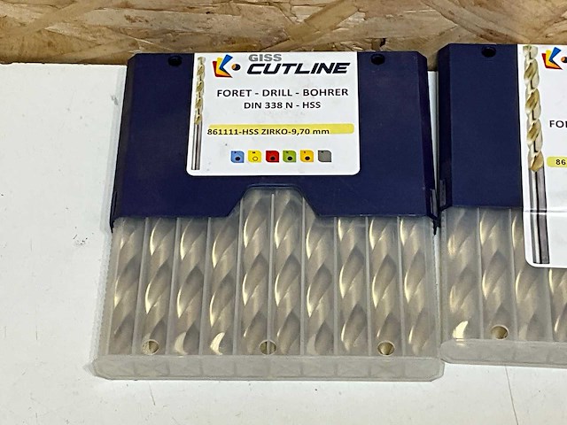 Cutline hss din 338 boren diverse maten (70x) - afbeelding 2 van  7