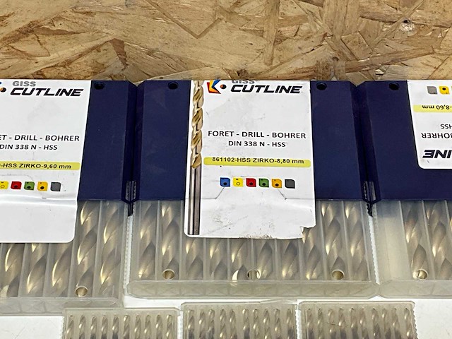 Cutline hss din 338 boren diverse maten (70x) - afbeelding 4 van  7
