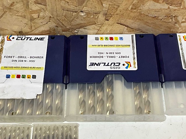 Cutline hss din 338 boren diverse maten (70x) - afbeelding 5 van  7