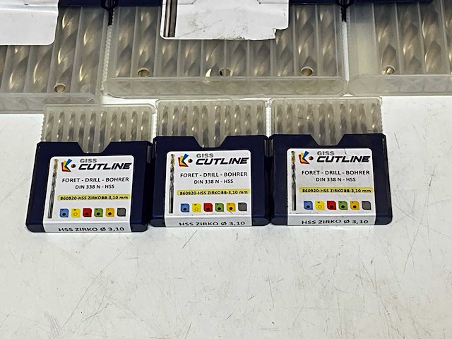 Cutline hss din 338 boren diverse maten (70x) - afbeelding 7 van  7