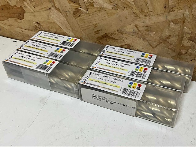 Cutline hss spiraalboor 11.2mm (33x) - afbeelding 1 van  4