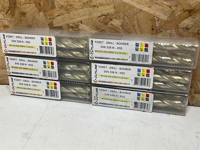 Cutline hss spiraalboor 11.2mm (33x) - afbeelding 2 van  4