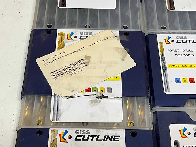 Cutline partij diverse hss en hsse boren (140x) - afbeelding 3 van  12