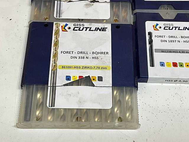 Cutline partij diverse hss en hsse boren (140x) - afbeelding 4 van  12