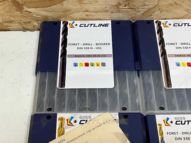 Cutline partij diverse hss en hsse boren (140x) - afbeelding 5 van  12