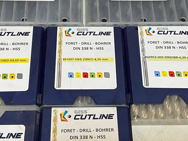 Cutline partij diverse hss en hsse boren (140x) - afbeelding 9 van  12