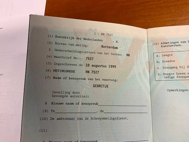 Cutterzuiger “gerritje” 12 meter. - afbeelding 14 van  60