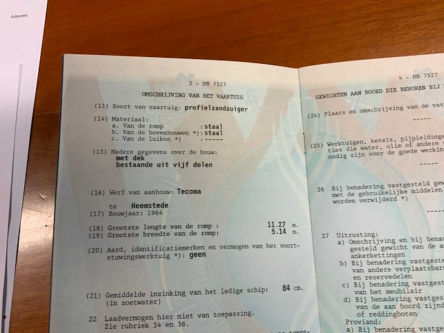 Cutterzuiger “gerritje” 12 meter. - afbeelding 15 van  60