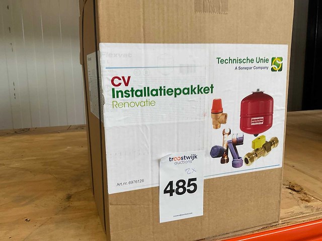 Cv renovatie installatiemateriaal (2x) - afbeelding 1 van  2