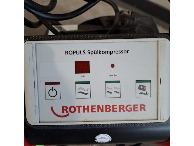 Cv spoelcompressor 220v rothenberger, ropuls, bouwjaar 2020 - afbeelding 3 van  9
