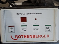 Cv spoelcompressor 220v rothenberger, ropuls, bouwjaar 2020 - afbeelding 3 van  9