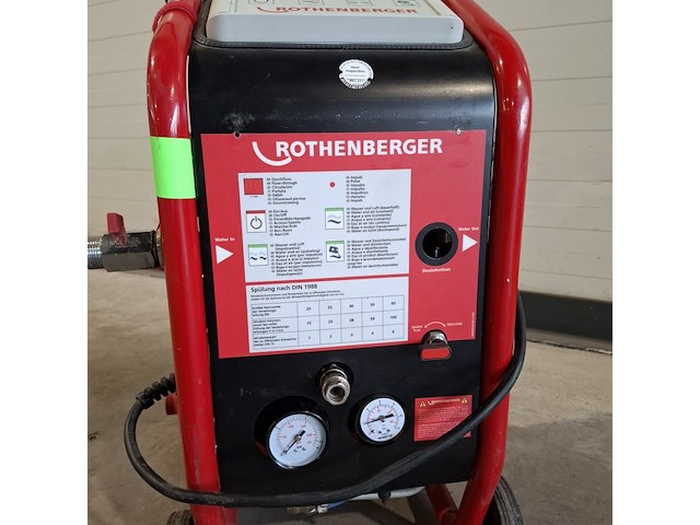 Cv spoelcompressor 220v rothenberger, ropuls, bouwjaar 2020 - afbeelding 4 van  9