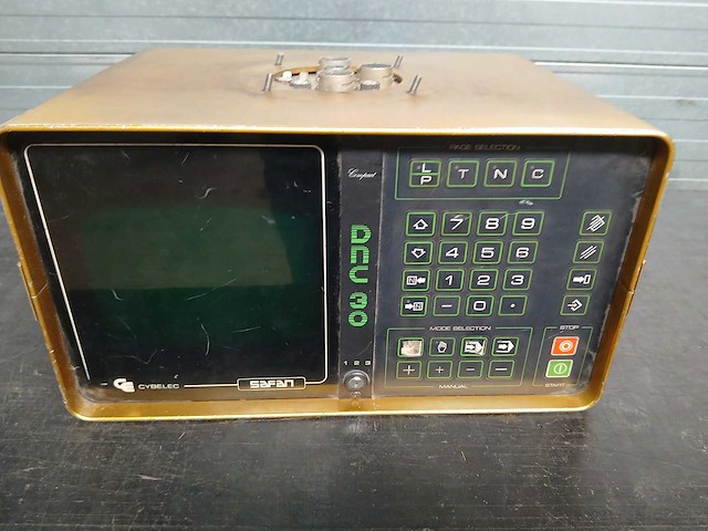 Cybelec - dnc 30 33 ps - bediening kantbank - afbeelding 2 van  5