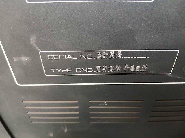 Cybelec - dnc 700 graphic - kantbank bediening - afbeelding 4 van  4