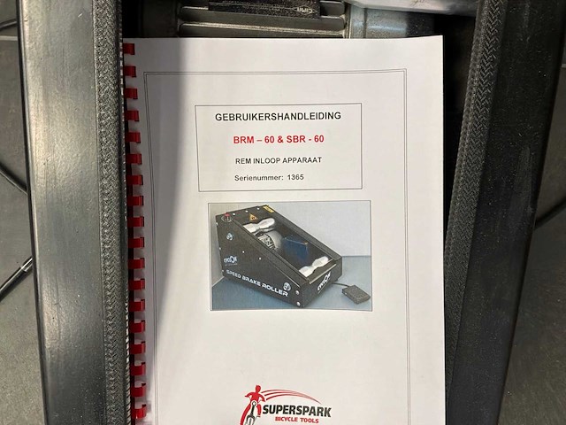 Cyclon speed brake roller inremmachine - afbeelding 4 van  5