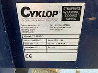 Cyclop ct103sd automatische dozensluitmachine - afbeelding 7 van  8